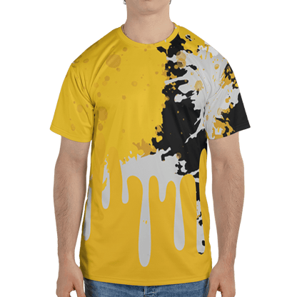 Yellow Ochre 6s T Shirt Match Colorful 3D All-Over Print Art - NastyJamz