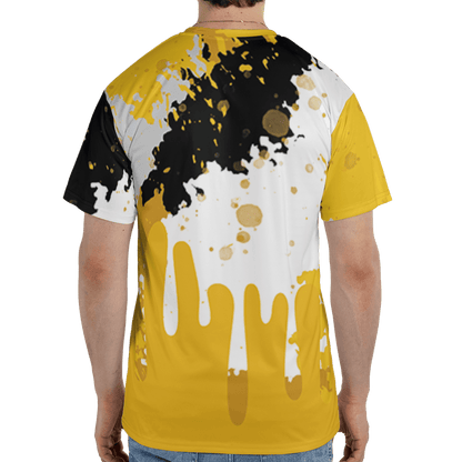 Yellow Ochre 6s T Shirt Match Colorful 3D All-Over Print Art - NastyJamz