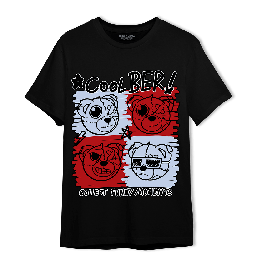 Cherry 11s T Shirt Match Cool BER - NastyJamz
