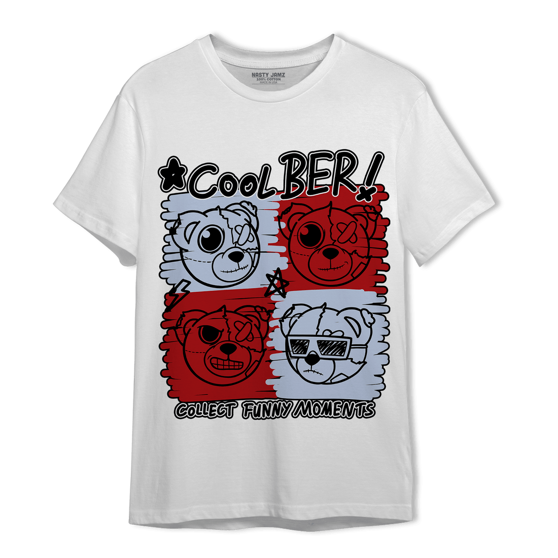 Cherry 11s T Shirt Match Cool BER - NastyJamz