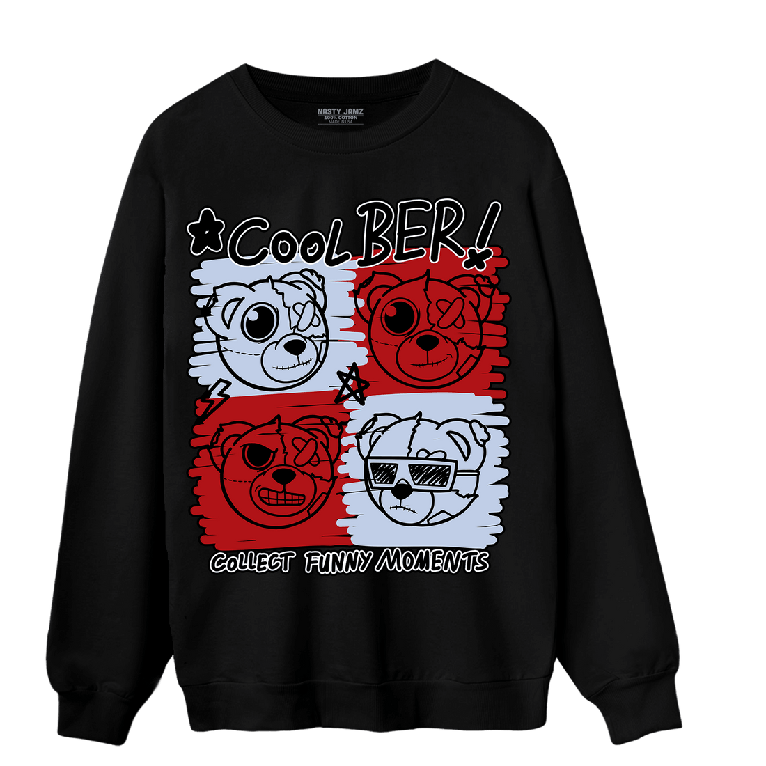 Cherry 11s Sweatshirt Match Cool BER - NastyJamz