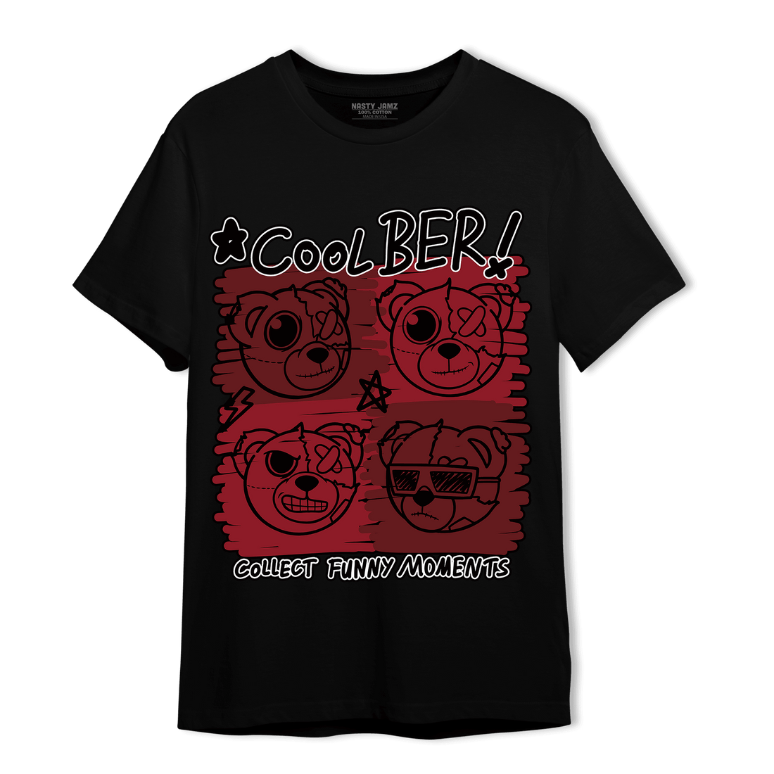 Cherry 12s T Shirt Match Cool BER - NastyJamz