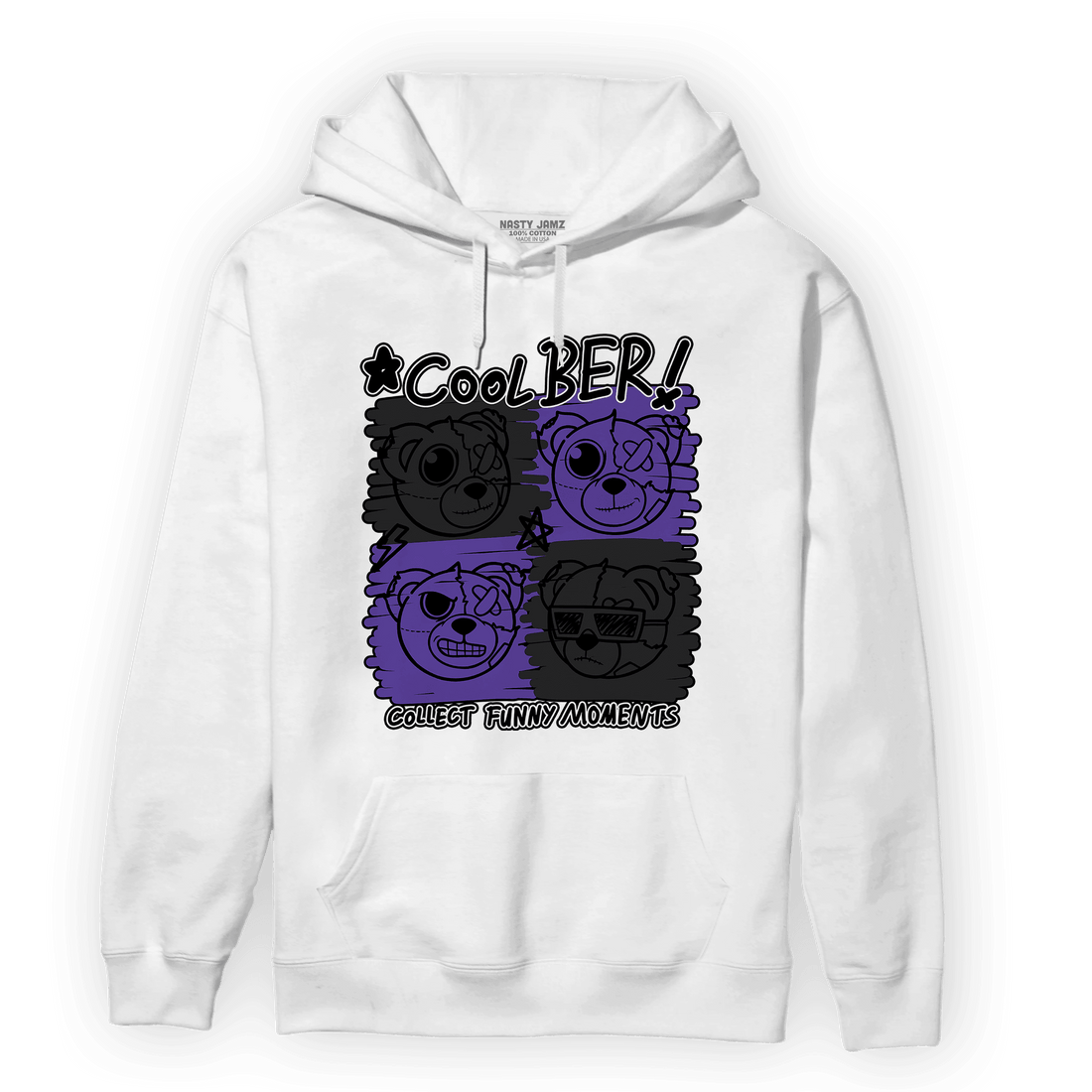 Field Purple 12s Hoodie Match Cool BER - NastyJamz