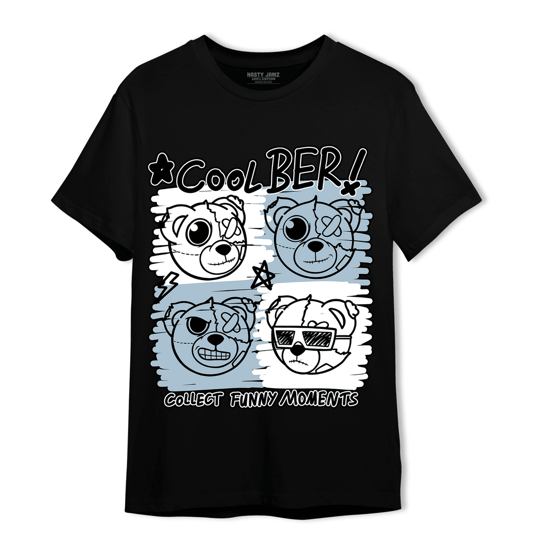 Blue Grey 13s T Shirt Match Cool BER - NastyJamz