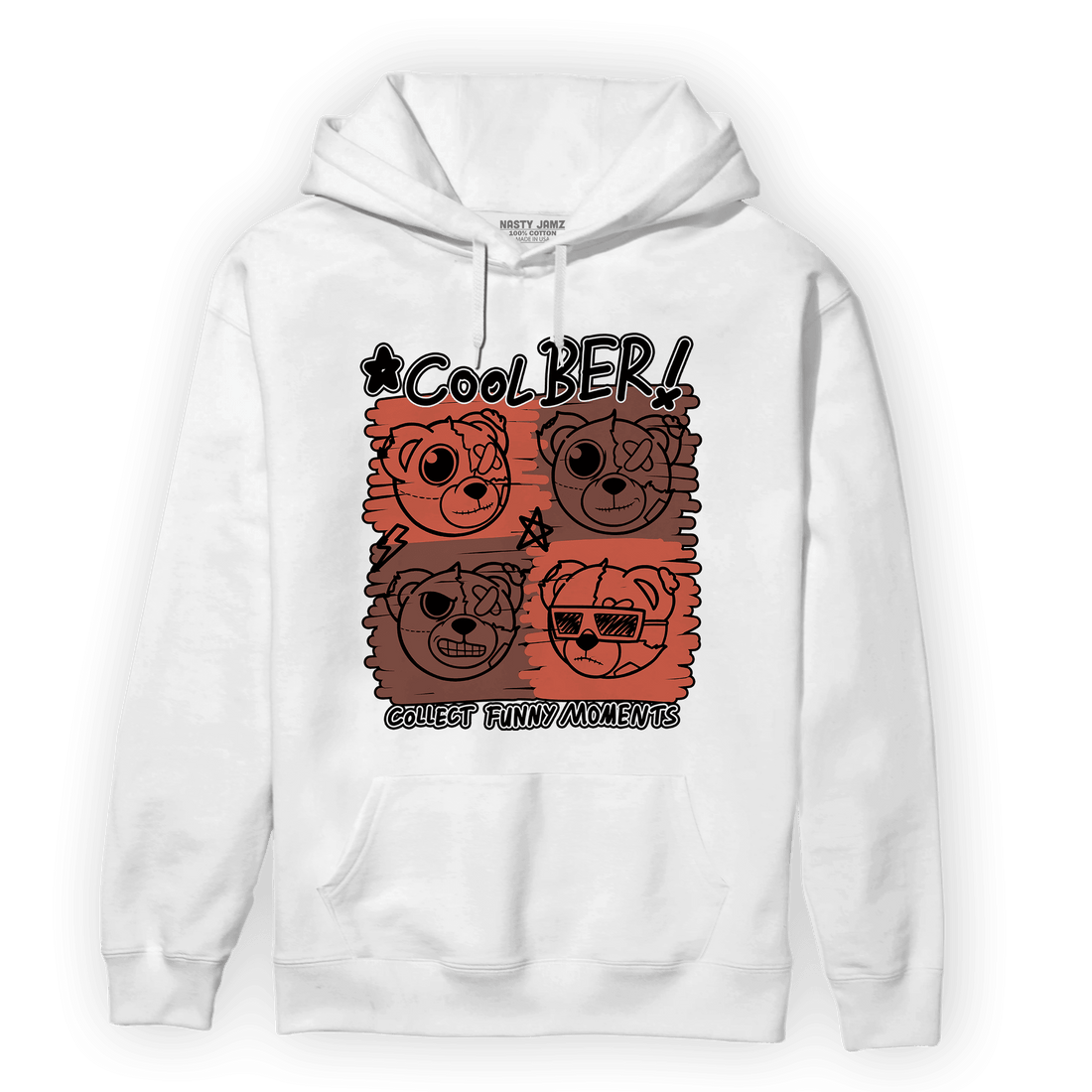 High OG Dusted Clay 1s Hoodie Match Cool BER - NastyJamz