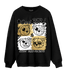 High OG Metallic Gold 1s Sweatshirt Match Cool BER - NastyJamz