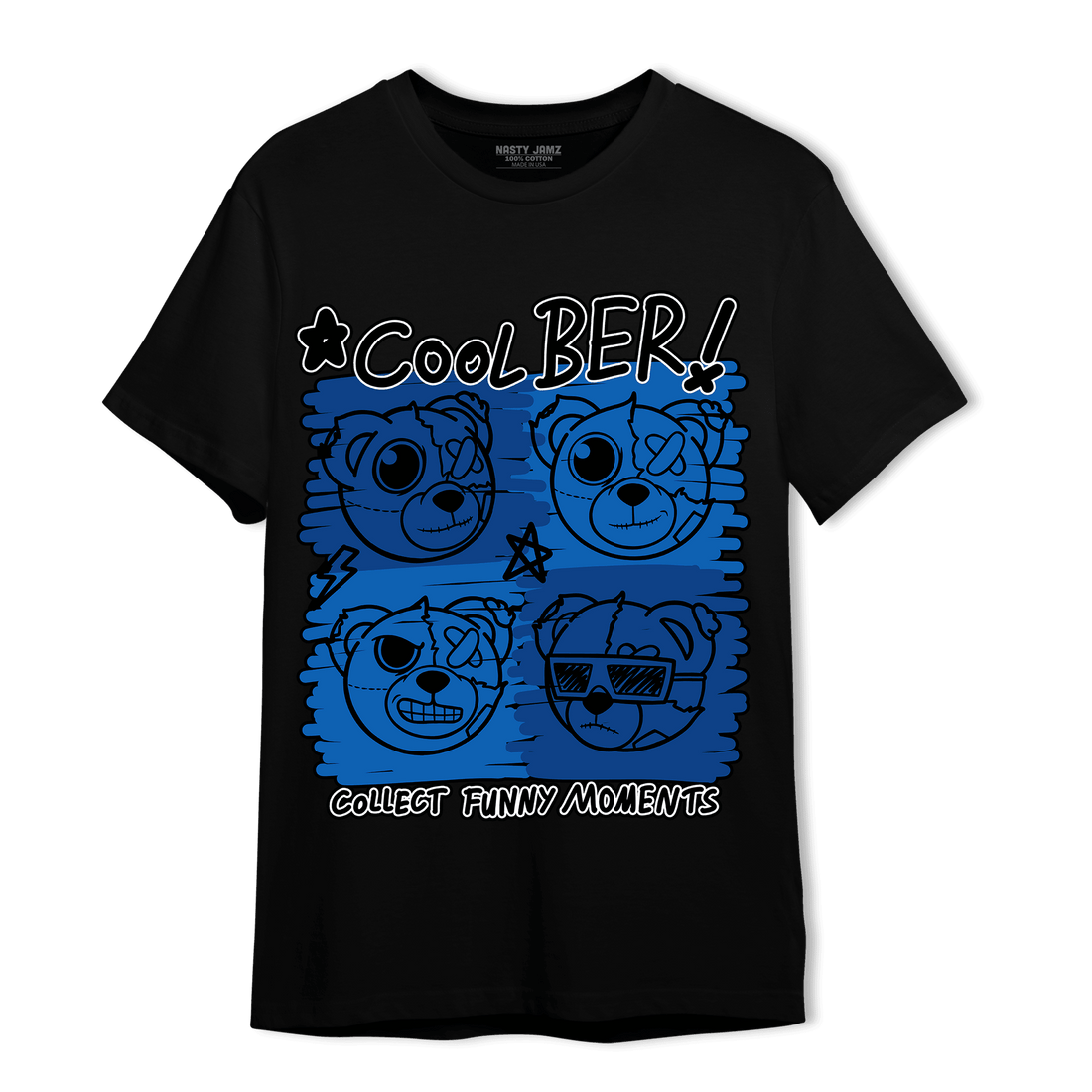 Royal Reimagined 1s T Shirt Match Cool BER - NastyJamz