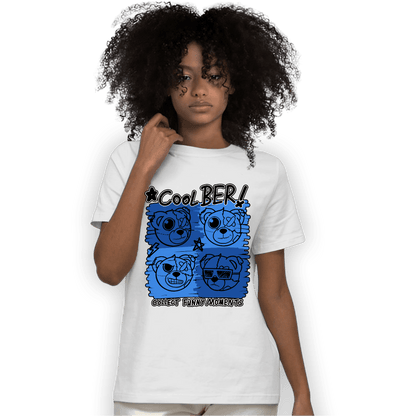 University Blue Toe 1s T Shirt Match Cool BER - NastyJamz