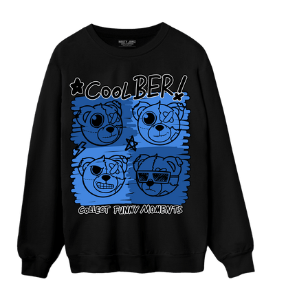 University Blue Toe 1s Sweatshirt Match Cool BER - NastyJamz