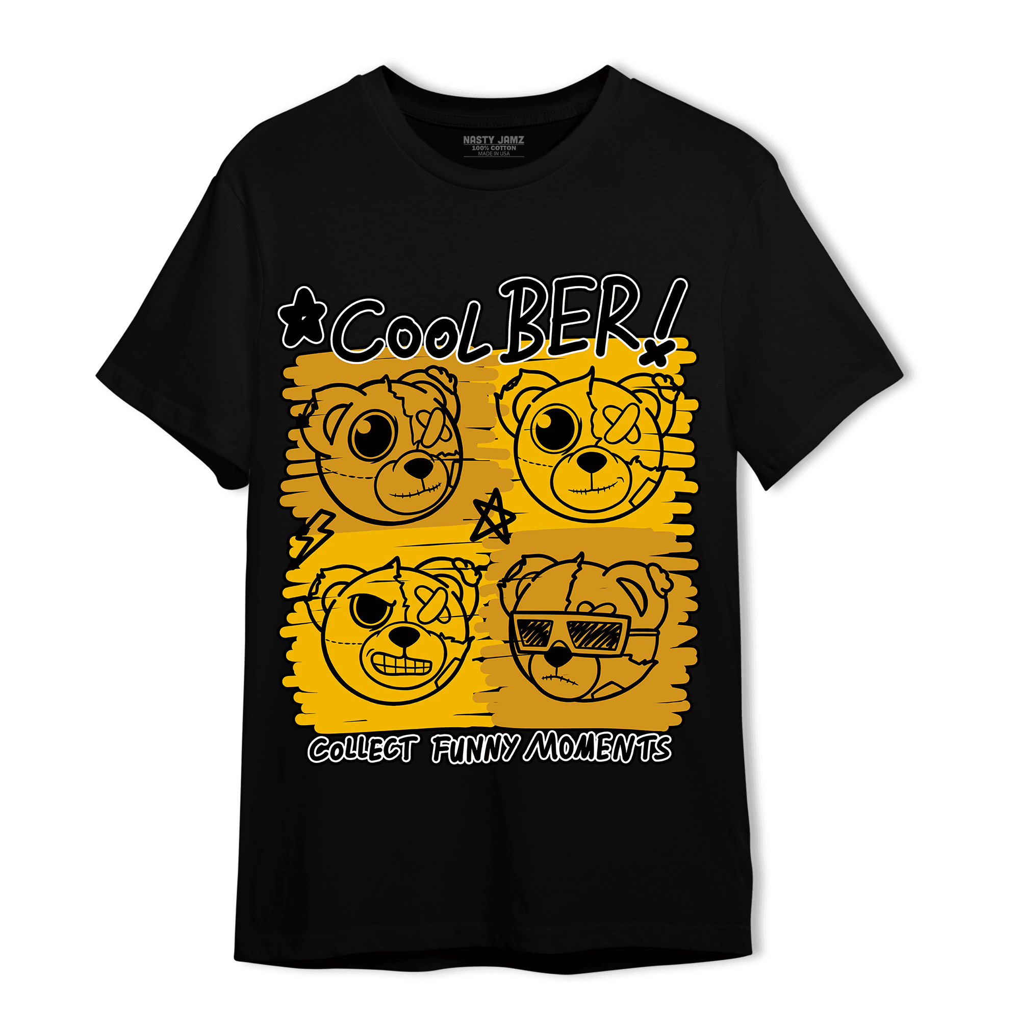 Yellow Ochre 1s T Shirt Match Cool BER - NastyJamz