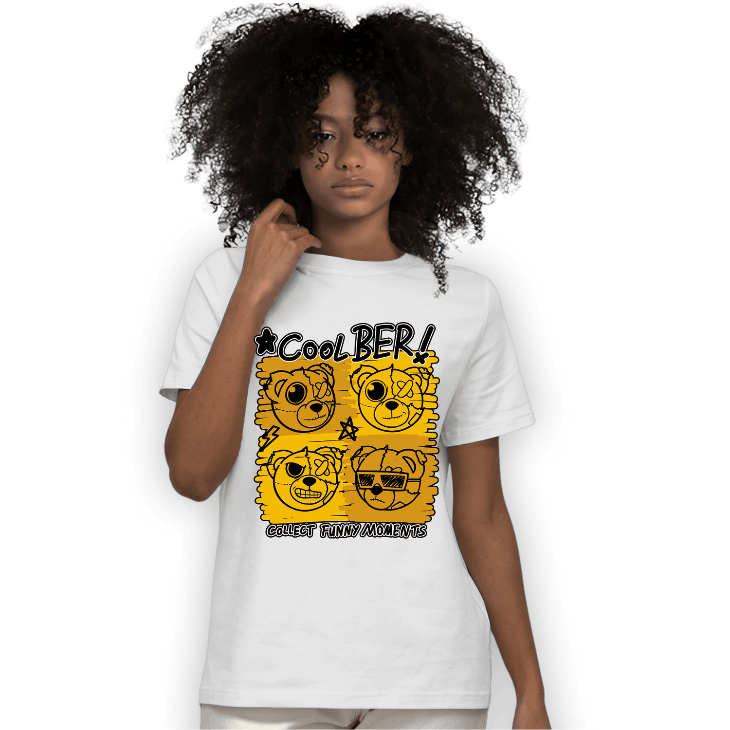 Yellow Ochre 1s T Shirt Match Cool BER - NastyJamz