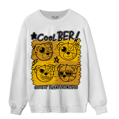 Yellow Ochre 1s Sweatshirt Match Cool BER - NastyJamz