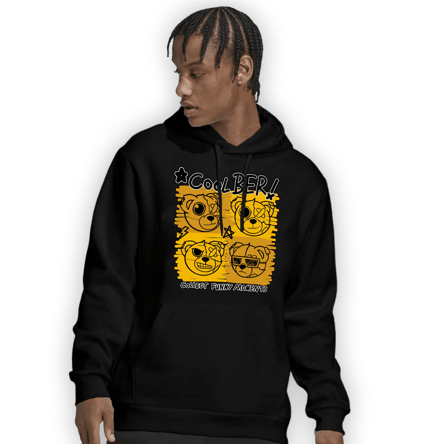 Yellow Ochre 1s Hoodie Match Cool BER - NastyJamz