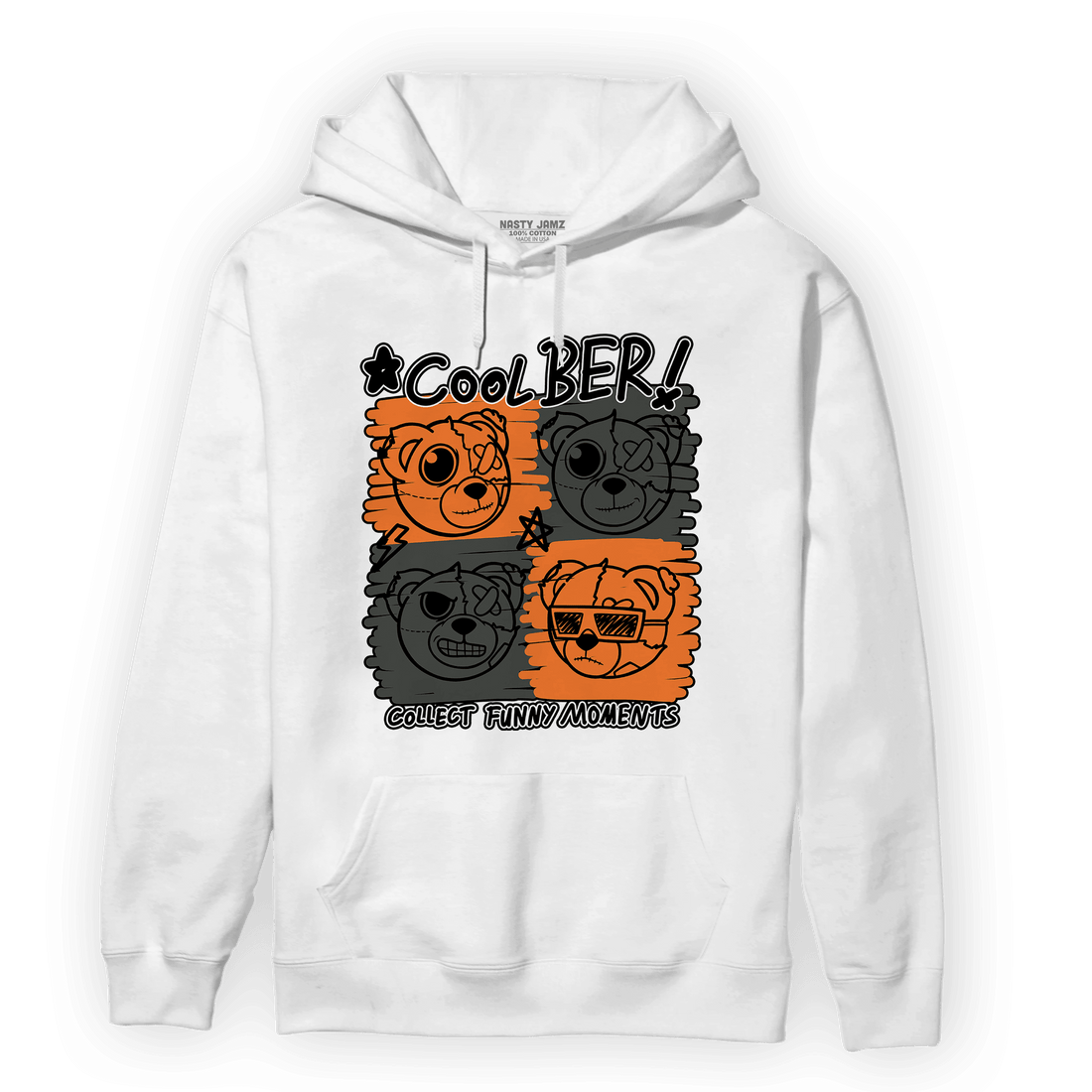 Fear Pack 3s Hoodie Match Cool BER - NastyJamz