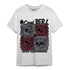 Burgundy 5s T Shirt Match Cool BER - NastyJamz