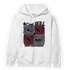 Burgundy 5s Hoodie Match Cool BER - NastyJamz