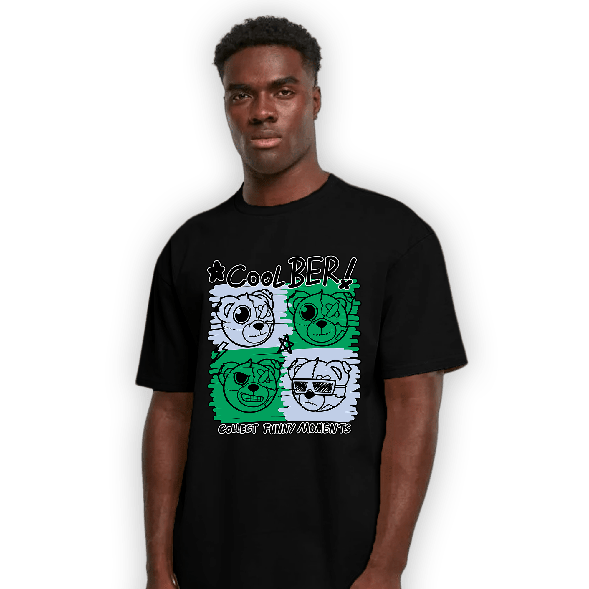 Lucky Green 5s T Shirt Match Cool BER - NastyJamz