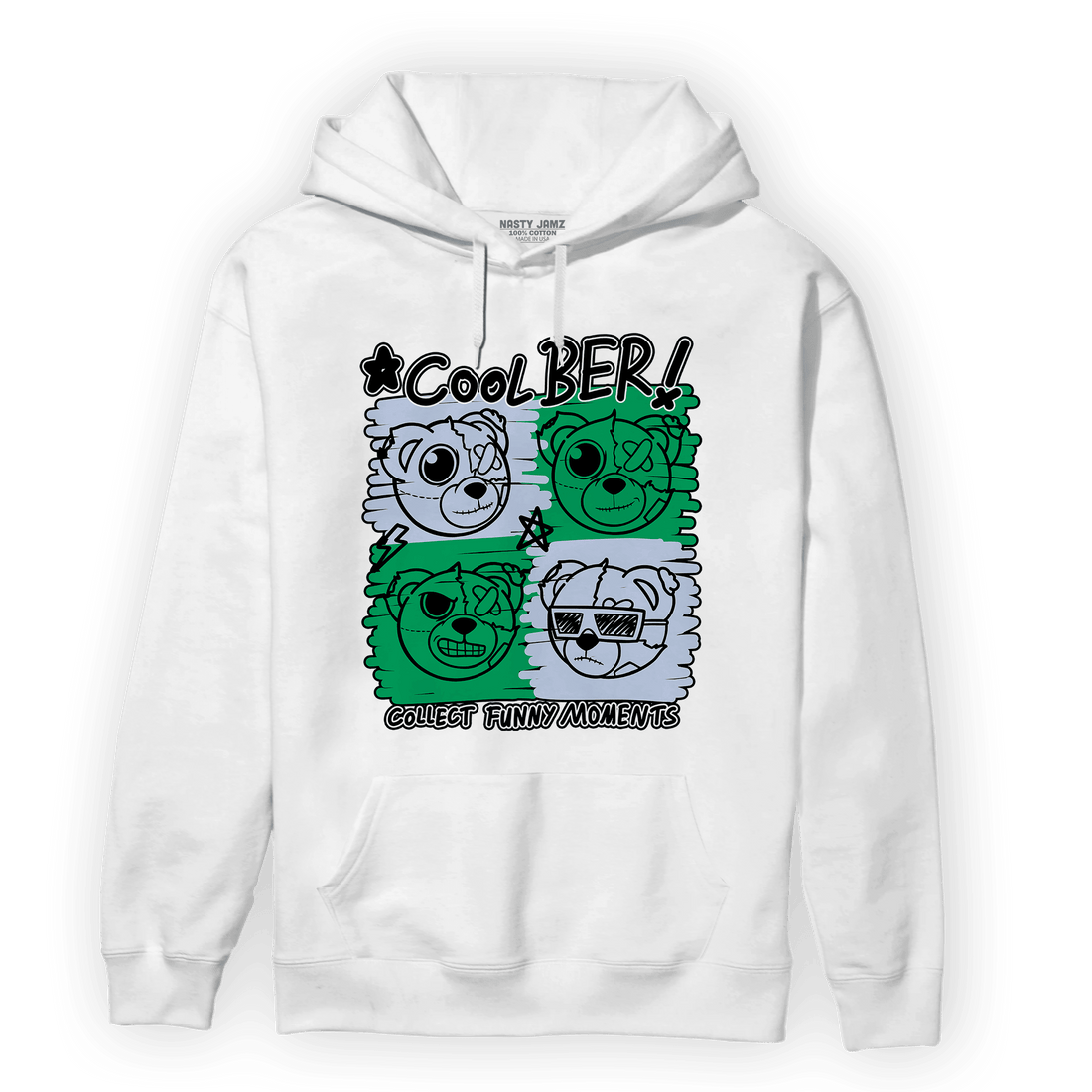 Lucky Green 5s Hoodie Match Cool BER - NastyJamz