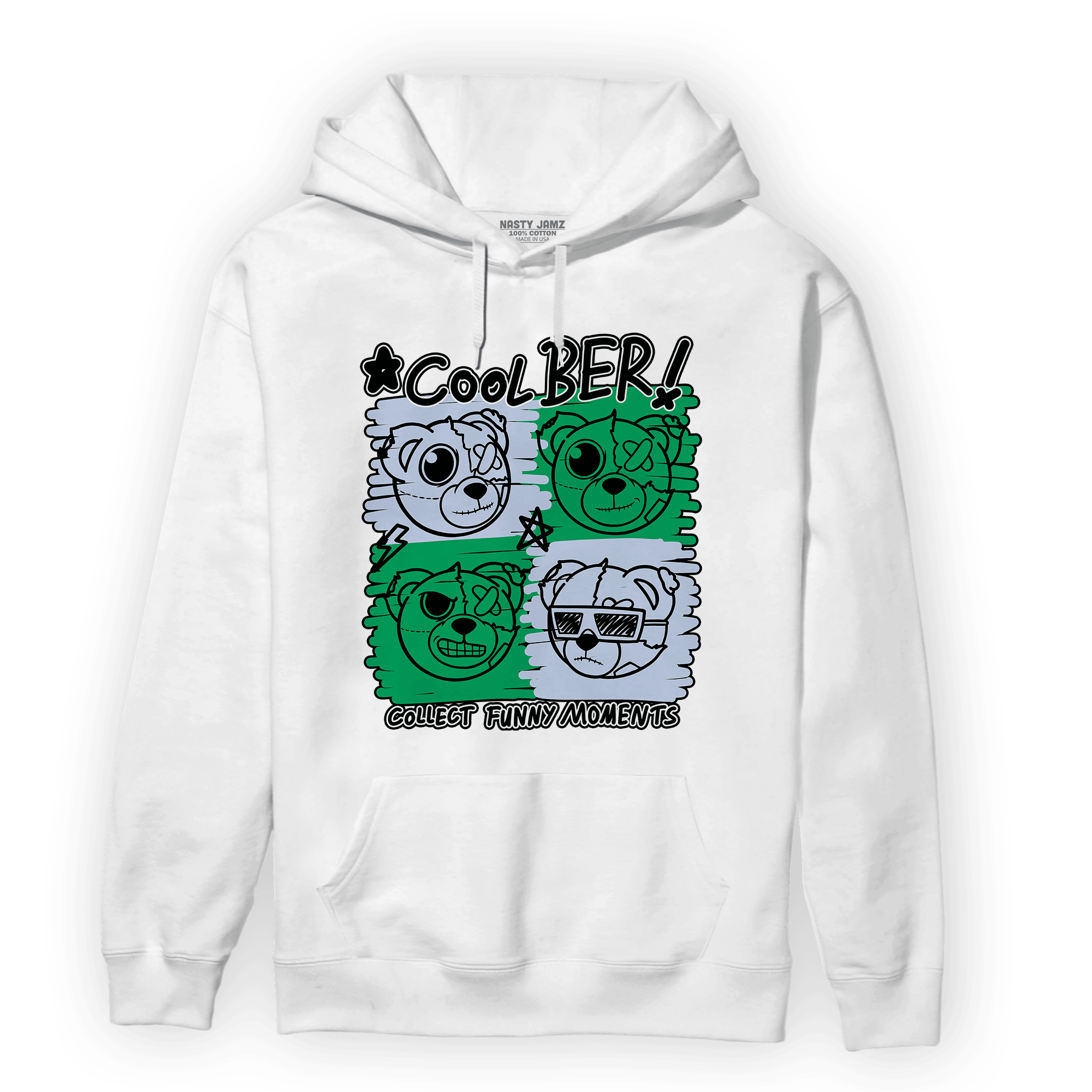 Lucky Green 5s Hoodie Match Cool BER - NastyJamz