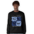 Midnight Navy 5s Sweatshirt Match Cool BER - NastyJamz