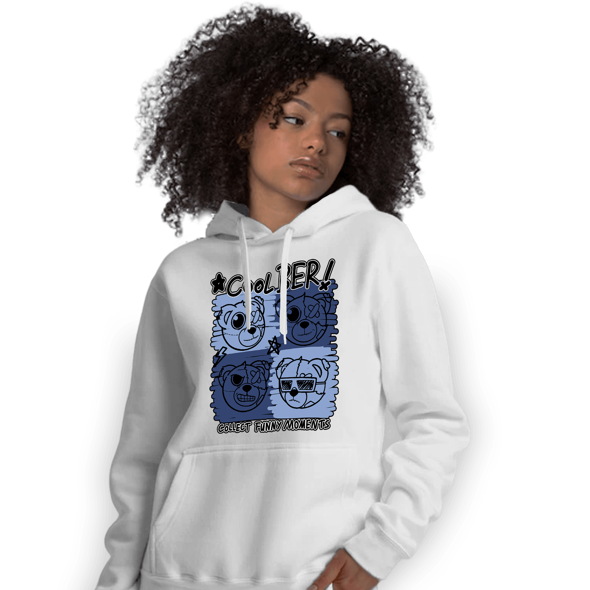 Midnight Navy 5s Hoodie Match Cool BER - NastyJamz