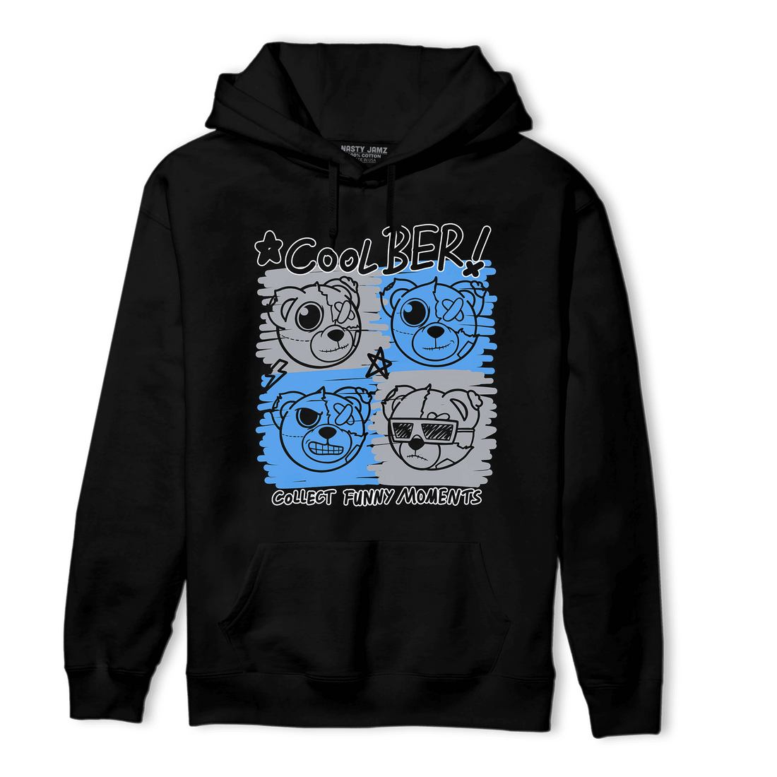 University Blue 5s Hoodie Match Cool BER - NastyJamz