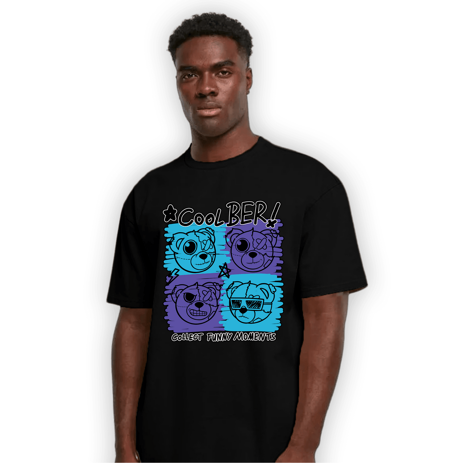 Aqua 6s T Shirt Match Cool BER - NastyJamz