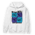 Aqua 6s Hoodie Match Cool BER - NastyJamz