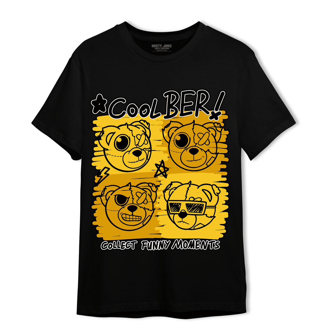 Yellow Ochre 6s T Shirt Match Cool BER - NastyJamz