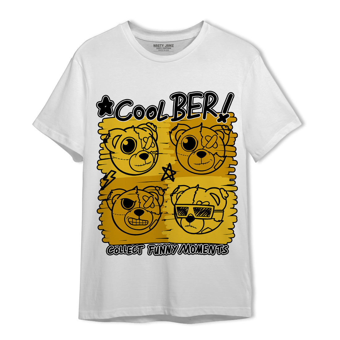 Yellow Ochre 6s T Shirt Match Cool BER - NastyJamz