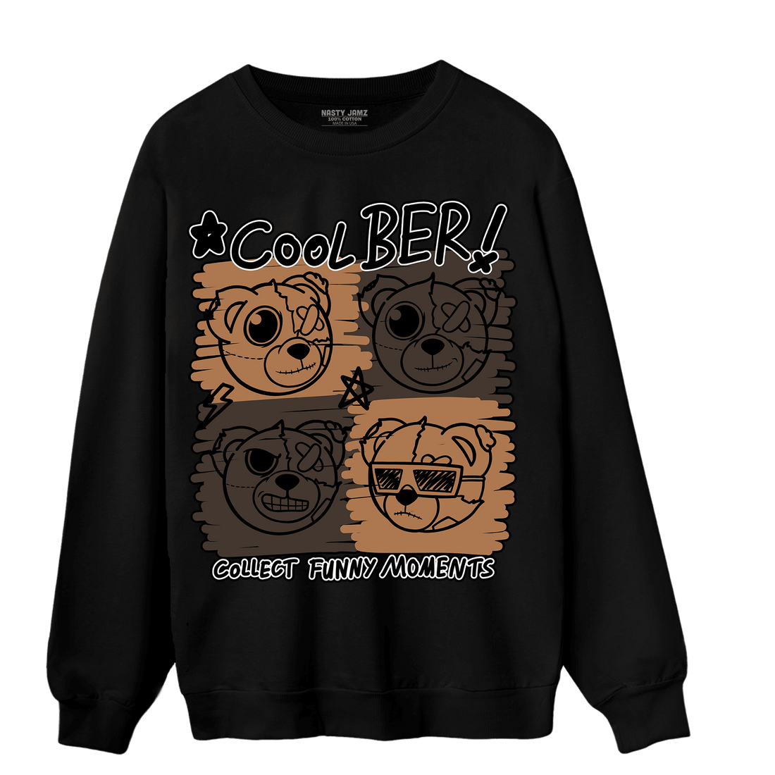 Jumpman Jack Sweatshirt Match Cool BER - NastyJamz