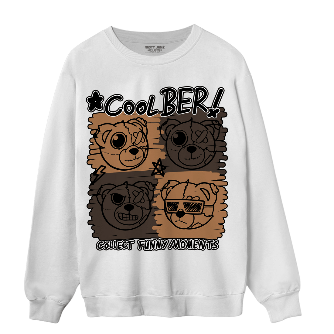Jumpman Jack Sweatshirt Match Cool BER - NastyJamz