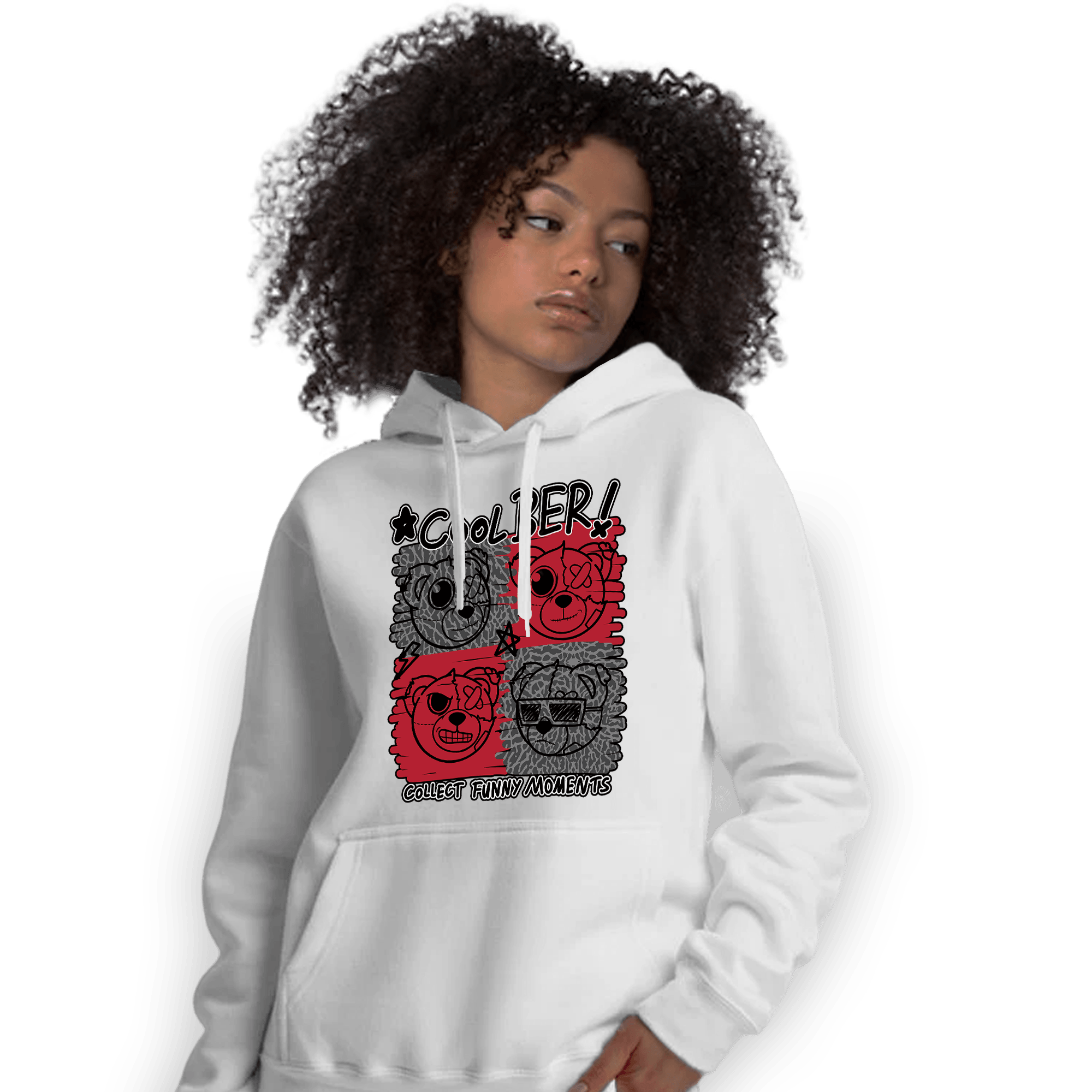 Spizike Low Bred Hoodie Match Cool BER - NastyJamz