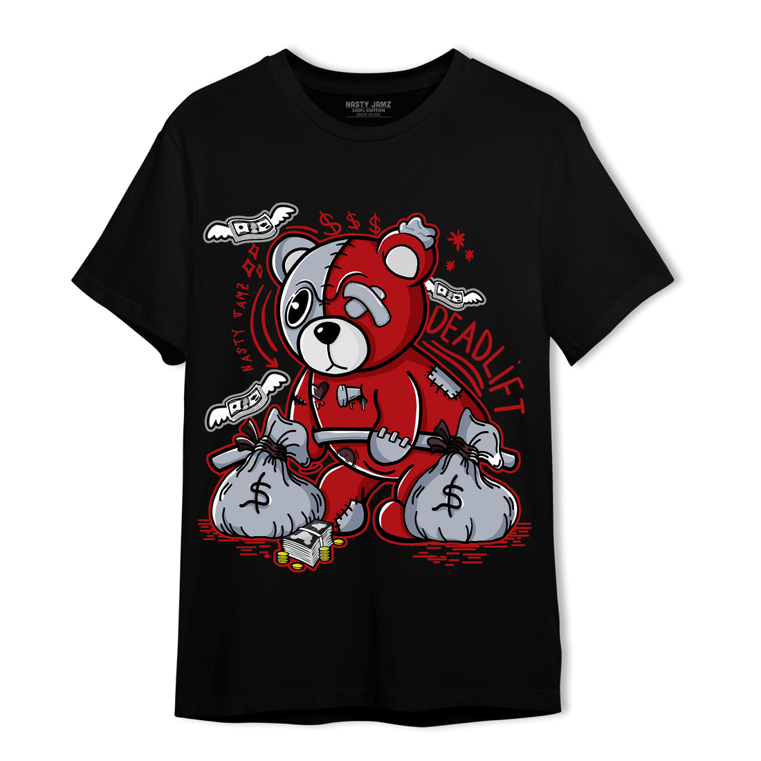 Cherry 11s T Shirt Match Deadlift BER - NastyJamz