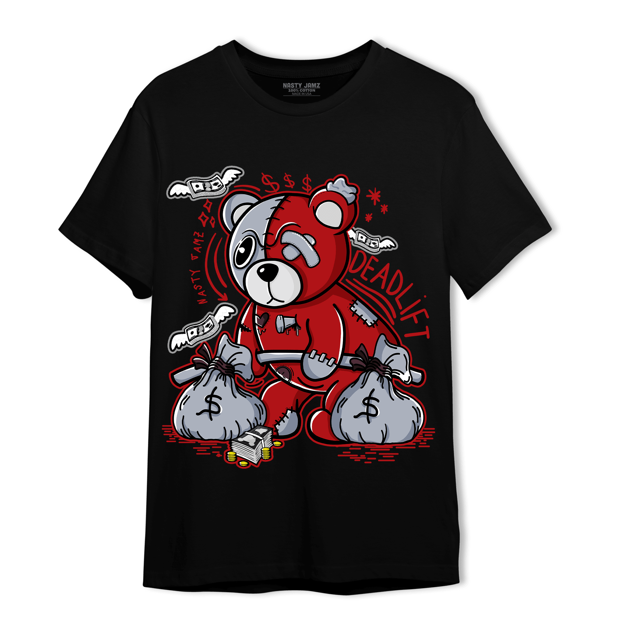 Cherry 11s T Shirt Match Deadlift BER - NastyJamz