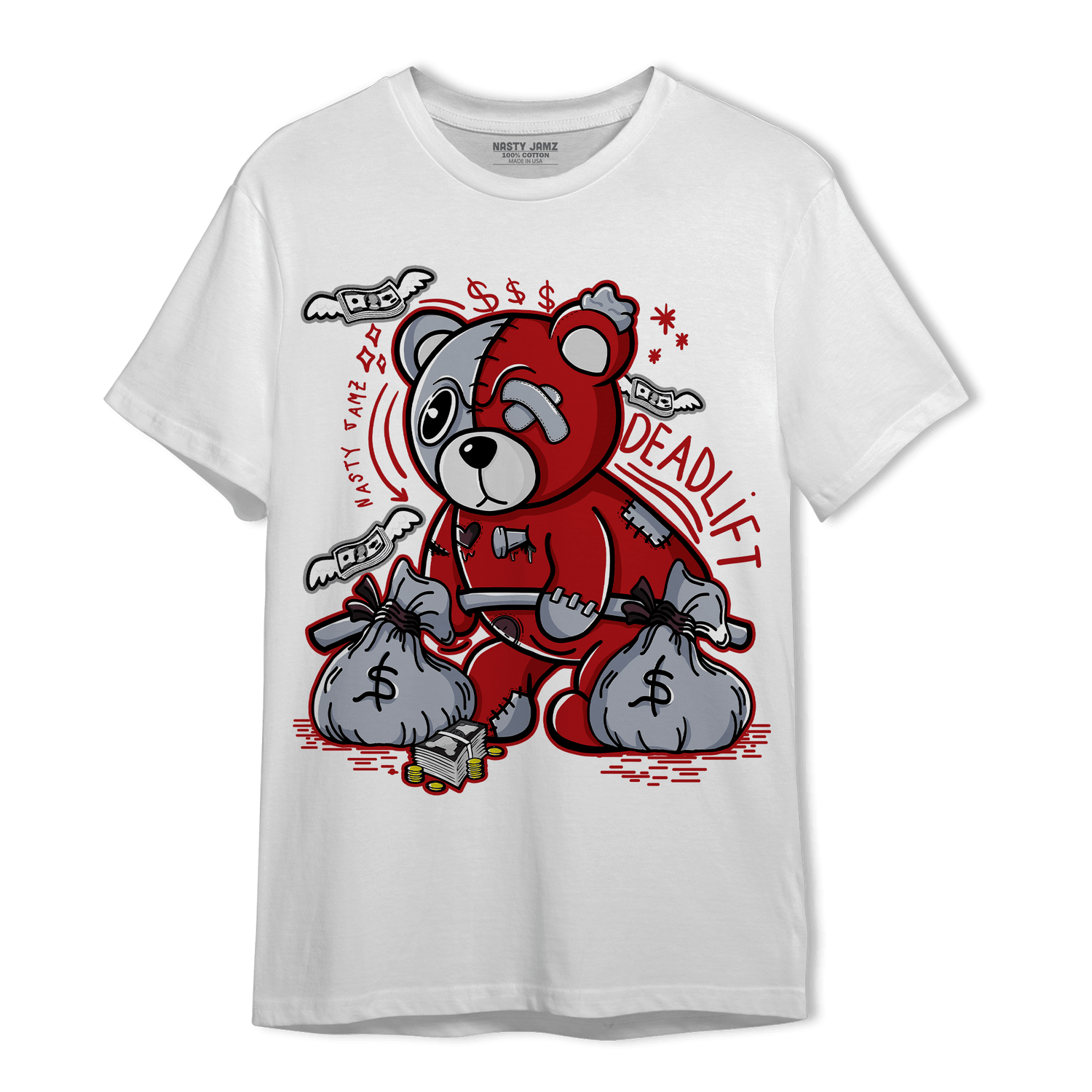Cherry 11s T Shirt Match Deadlift BER - NastyJamz