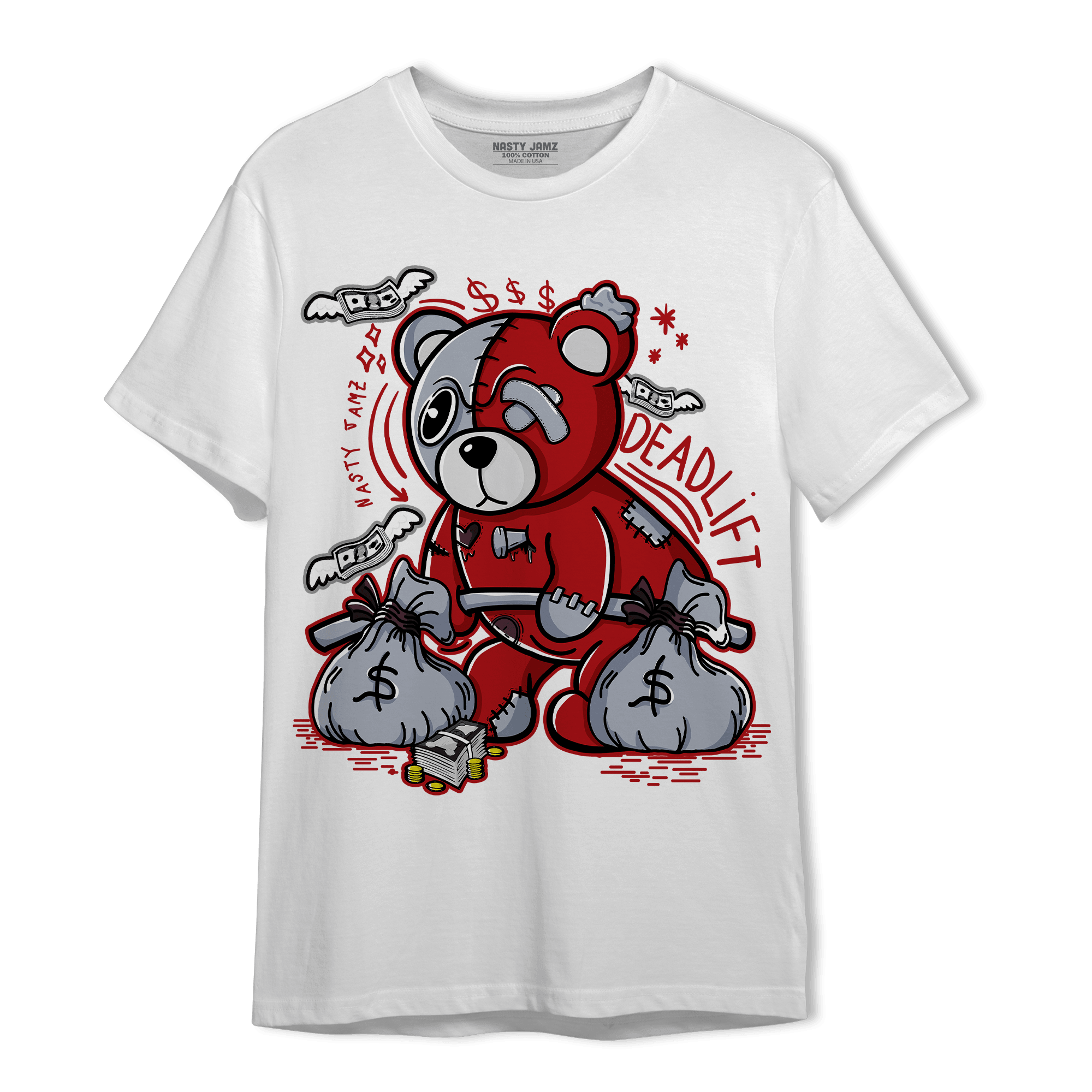 Cherry 11s T Shirt Match Deadlift BER - NastyJamz