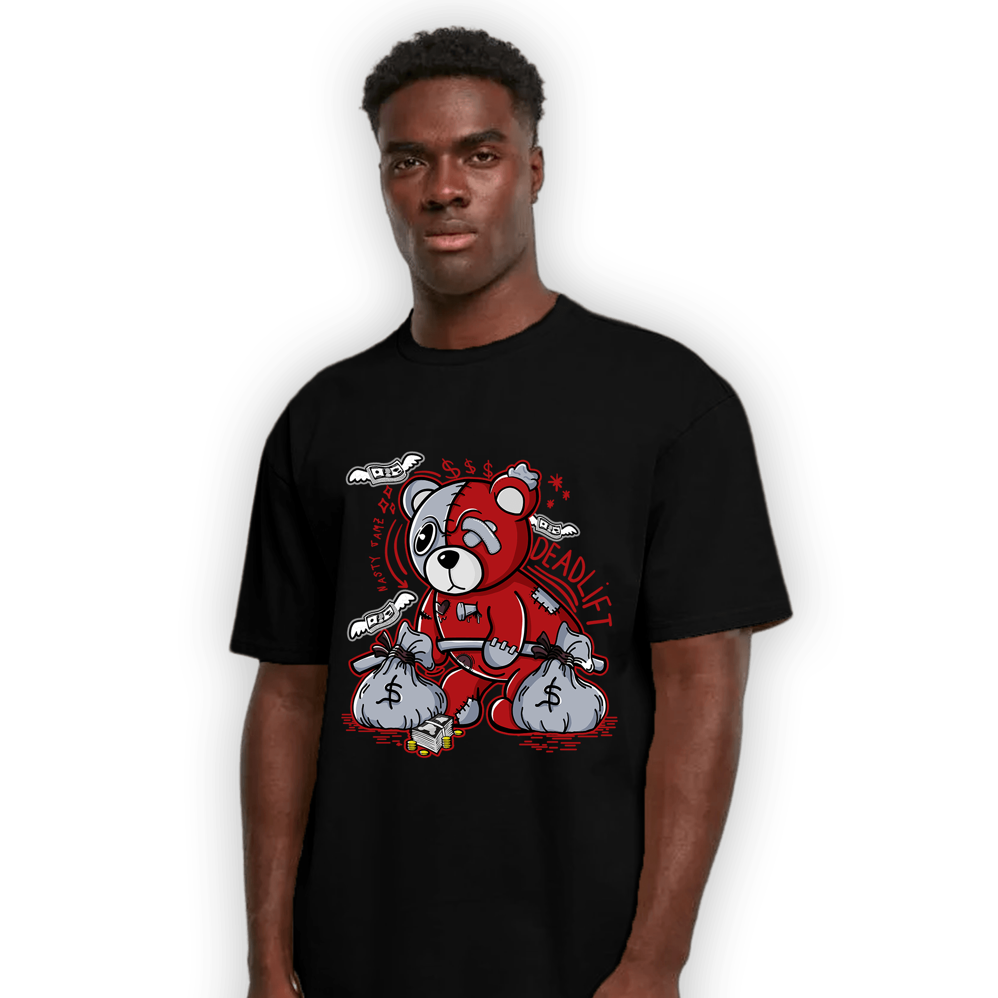 Cherry 11s T Shirt Match Deadlift BER - NastyJamz