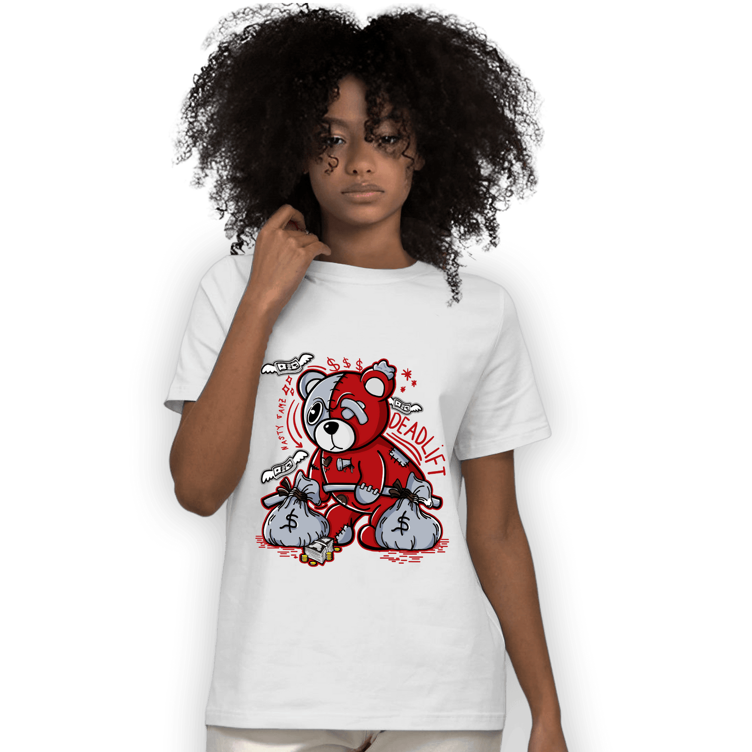 Cherry 11s T Shirt Match Deadlift BER - NastyJamz
