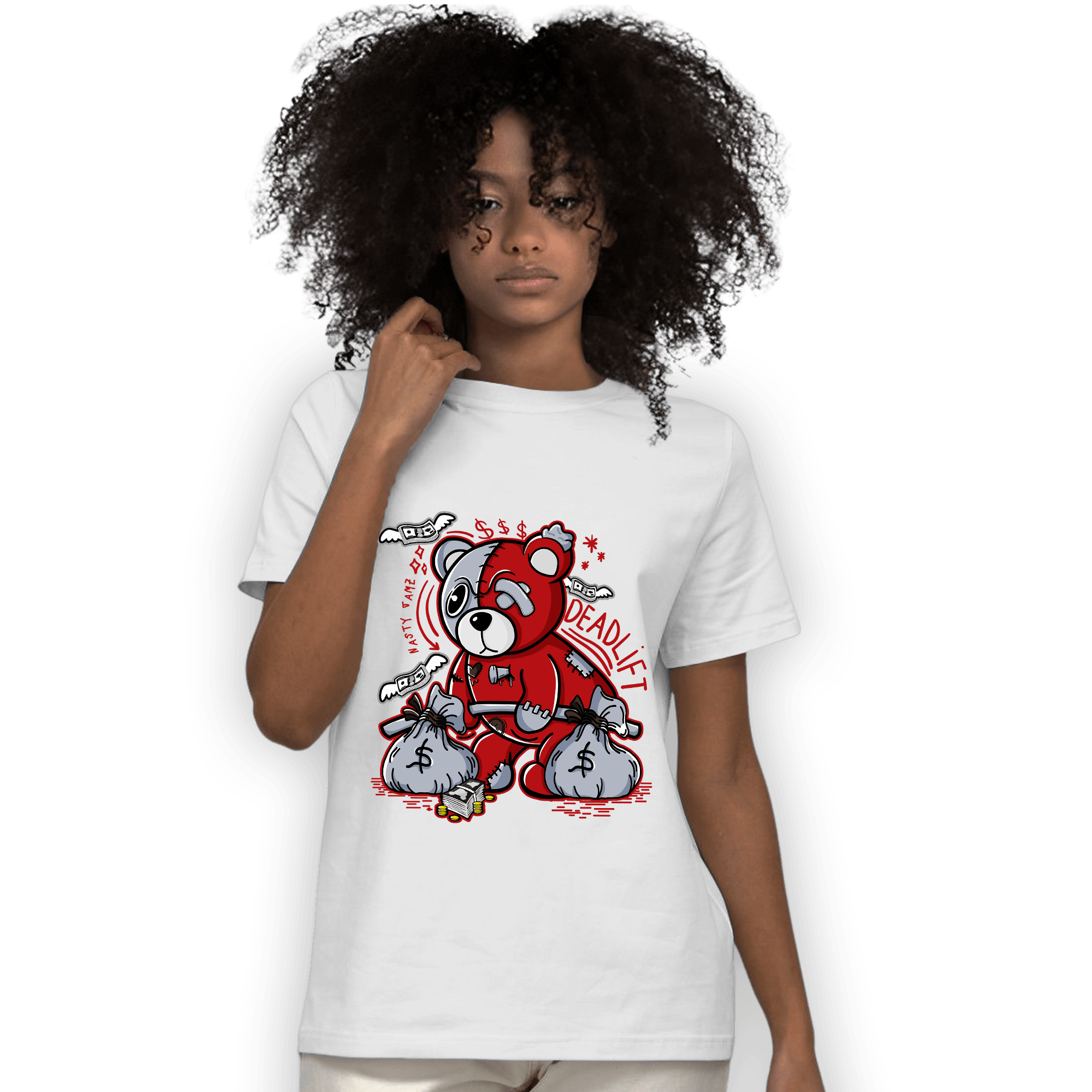 Cherry 11s T Shirt Match Deadlift BER - NastyJamz