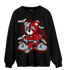 Cherry 11s Sweatshirt Match Deadlift BER - NastyJamz