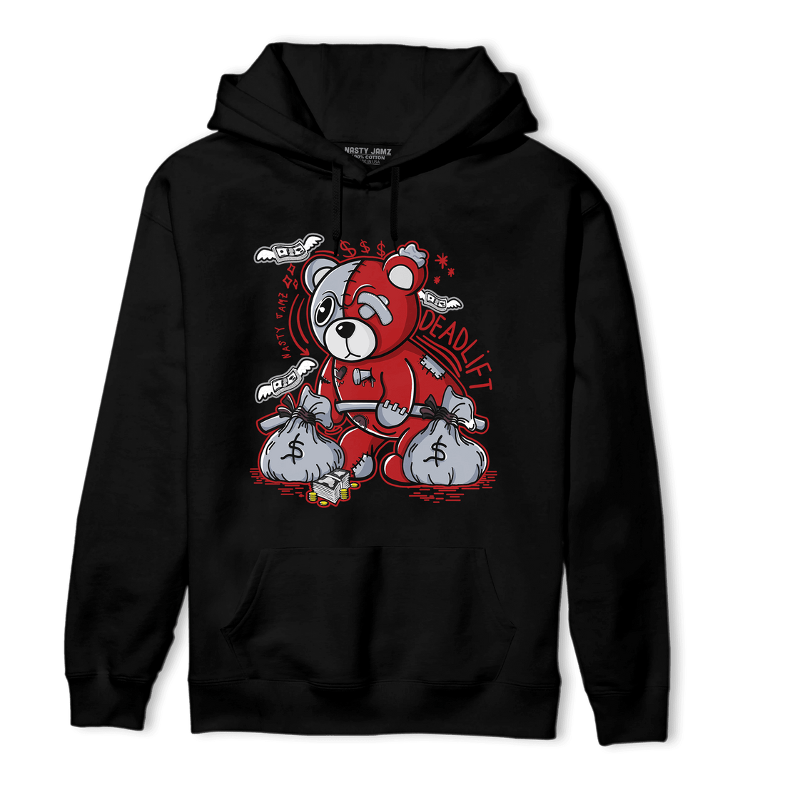 Cherry 11s Hoodie Match Deadlift BER - NastyJamz