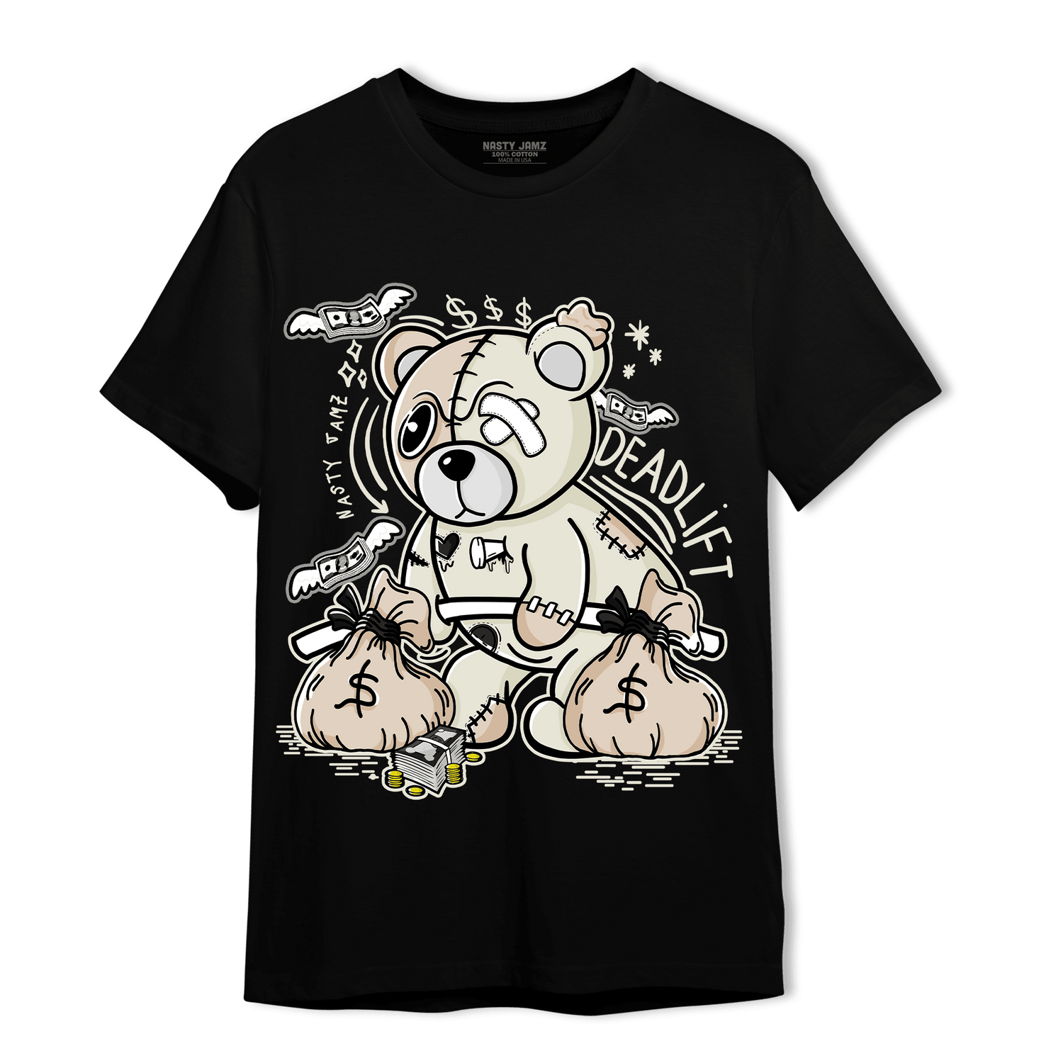 Neapolitan 11s T Shirt Match Deadlift BER - NastyJamz