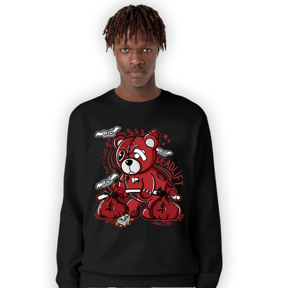 Cherry 12s Sweatshirt Match Deadlift BER - NastyJamz