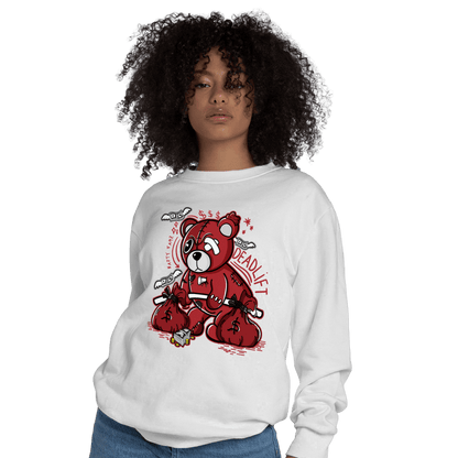 Cherry 12s Sweatshirt Match Deadlift BER - NastyJamz