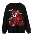 Cherry 12s Sweatshirt Match Deadlift BER - NastyJamz