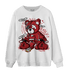 Cherry 12s Sweatshirt Match Deadlift BER - NastyJamz