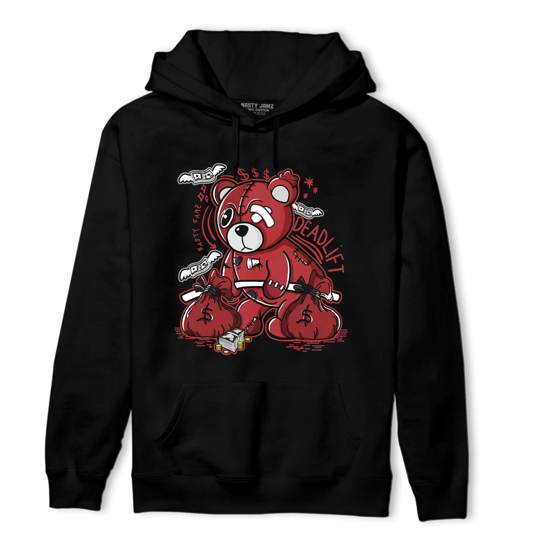 Cherry 12s Hoodie Match Deadlift BER - NastyJamz