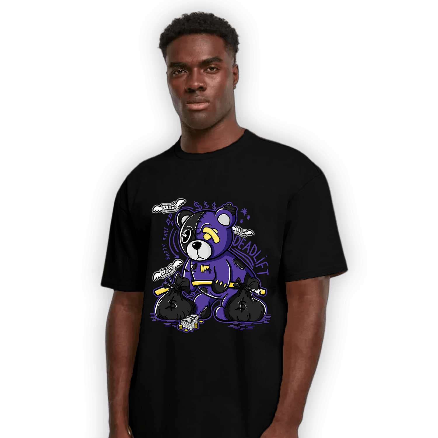 Field Purple 12s T Shirt Match Deadlift BER - NastyJamz