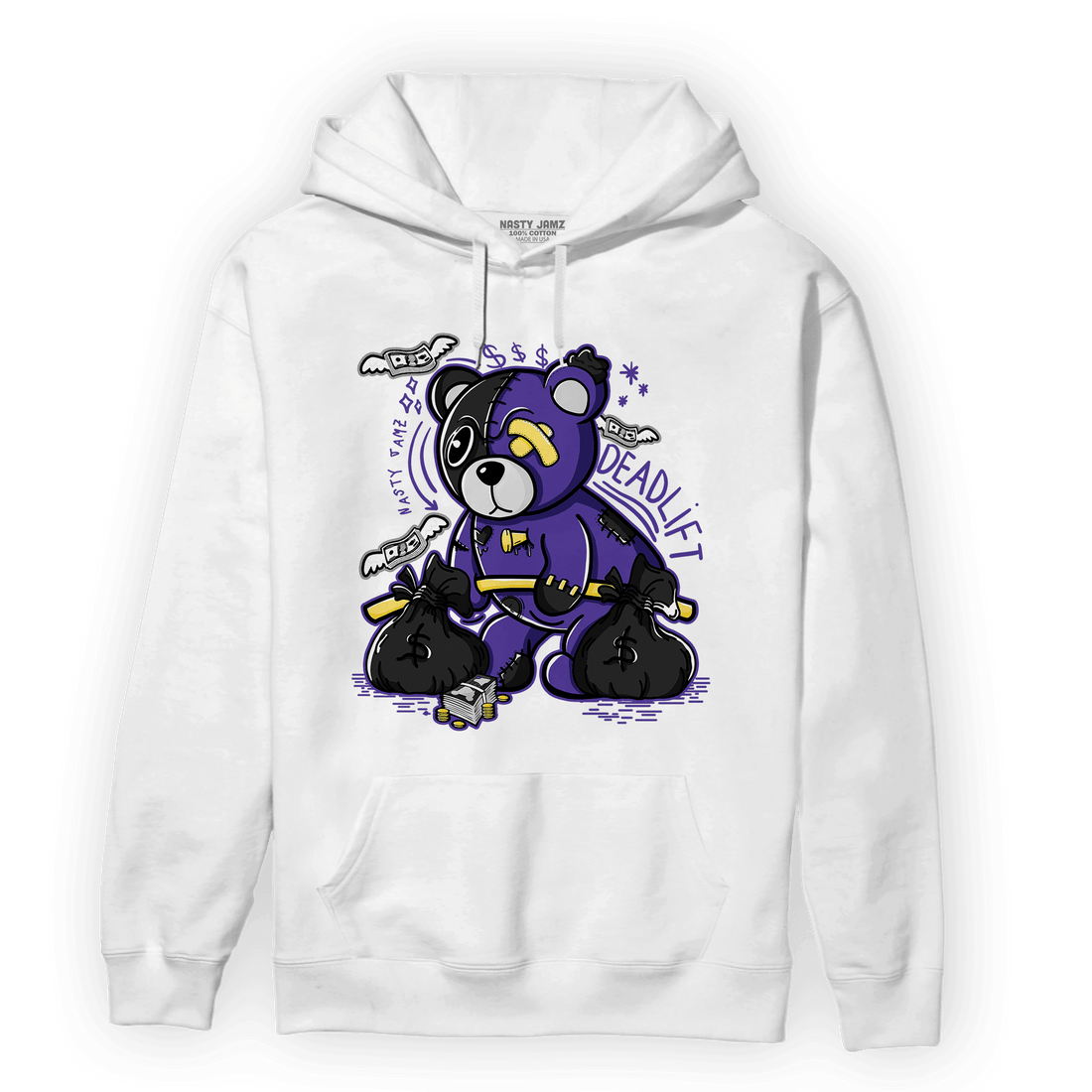 Field Purple 12s Hoodie Match Deadlift BER - NastyJamz